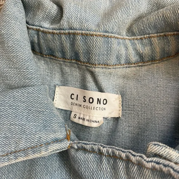 COPY - Ripped style jean jacket - Picture 2 of 2